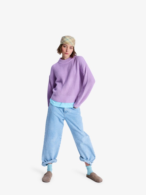 4 Coming Home Again - Pull pour Femme Violet ERJSW03701 Roxy