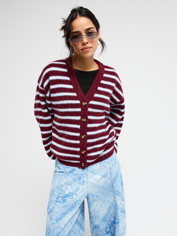 2 Deep As The Ocean Stripes Rot ERJSW03706 Roxy