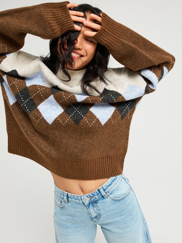 1 Lets Get High Brown ERJSW03718 Roxy