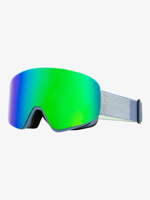 0 Feelin Roxy Life - Snowboardbrille für Frauen Blau ERJTG03225 Roxy