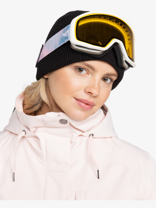 1 Izzy Bad Weather - Snowboard Bril voor Dames White ERJTG03228 Roxy