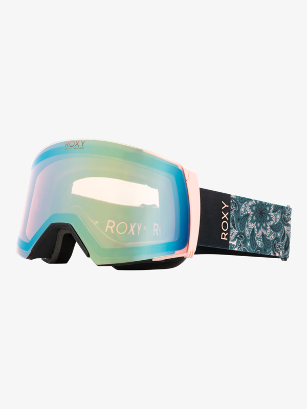 2 Wildlove - Óculos de snowboard para Mulher Verde ERJTG03230 Roxy