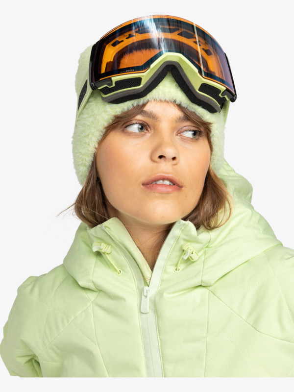 5 Wildlove - Snowboard Goggles for Women Green ERJTG03230 Roxy