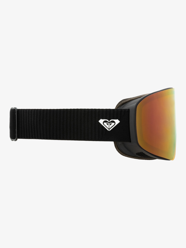 3 Feelin Color Luxe - Snowboardbrille für Frauen Schwarz ERJTG03235 Roxy