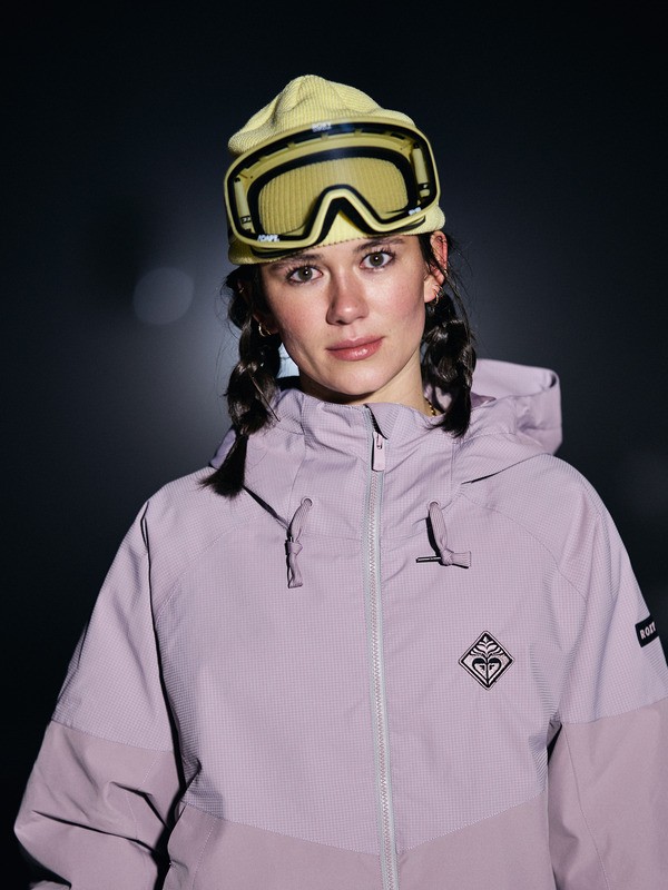 1 Feelin Roxy Life - Ski-/Snowboardbrille für Frauen Grün ERJTG03241 Roxy
