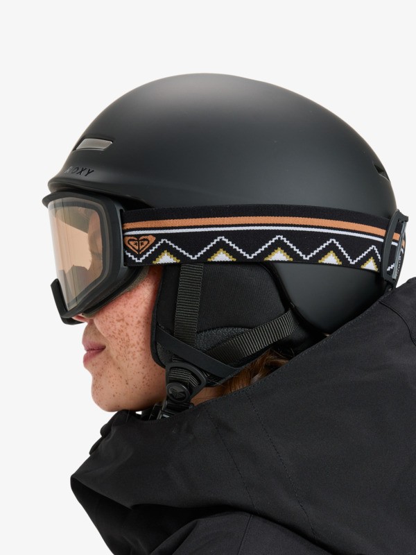 1 Izzy - Ski/snowboard bril voor Dames Black ERJTG03242 Roxy