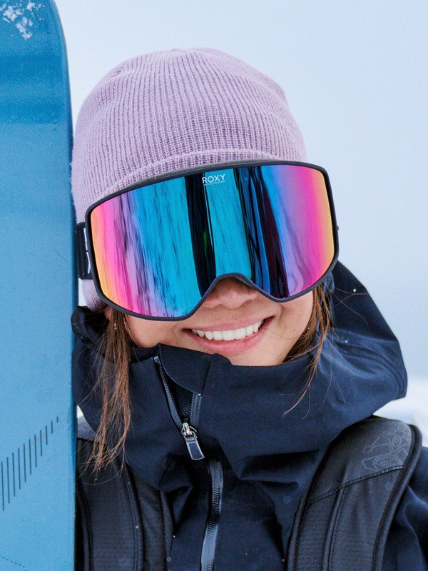 0 Storm - Ski/snowboard bril voor Dames Black ERJTG03250 Roxy
