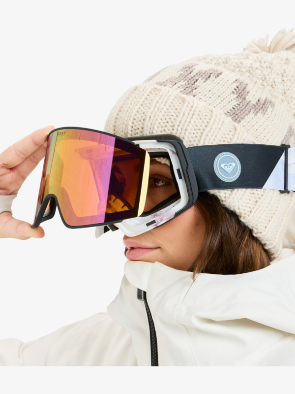 2 Storm Mg - Ski-/Snowboardbrille für Frauen Grün ERJTG03253 Roxy