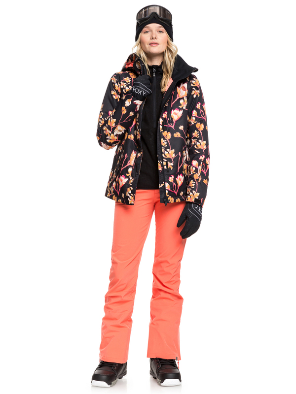 3 Torah Bright ROXY Jetty - Snow Jacket for Women  ERJTJ03242 Roxy