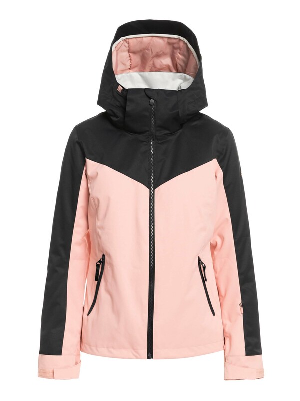 16 Free Jet Block - Technical Snow Jacket for Women Pink ERJTJ03362 Roxy