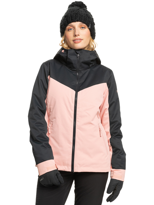 5 Free Jet Block - Technical Snow Jacket for Women Pink ERJTJ03362 Roxy