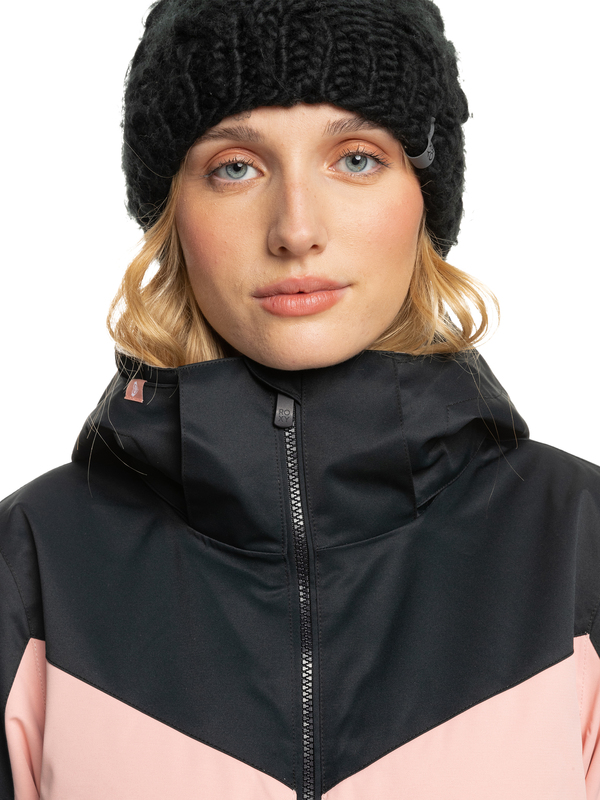 9 Free Jet Block - Technical Snow Jacket for Women Pink ERJTJ03362 Roxy