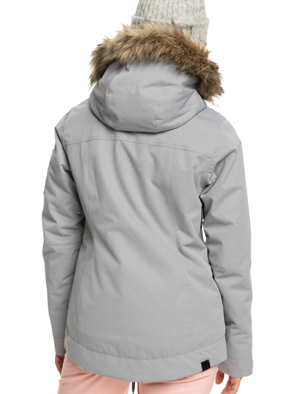 6 Meade - Isolierte Schneejacke für Frauen Grau ERJTJ03367 Roxy