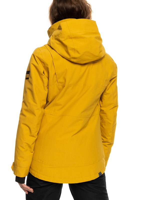 8 Presence Parka - Chaqueta snow con aislante para Mujer Amarillo ERJTJ03372 Roxy