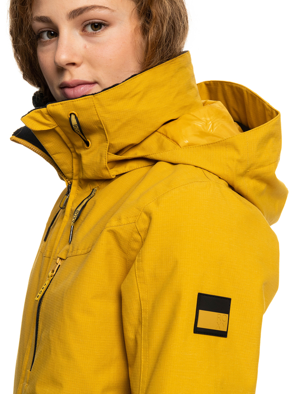 2 Presence Parka - Chaqueta snow con aislante para Mujer Amarillo ERJTJ03372 Roxy