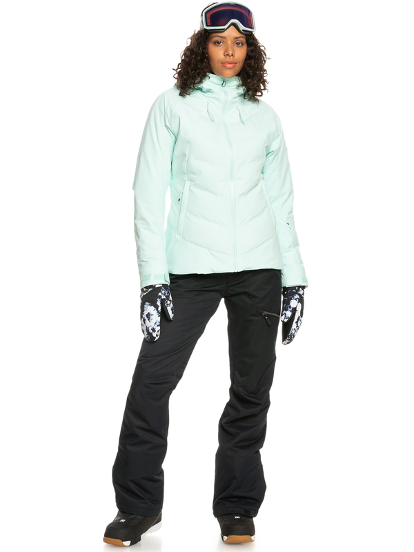 6 Dusk - Insulated Snow Jacket for Women Blue ERJTJ03381 Roxy