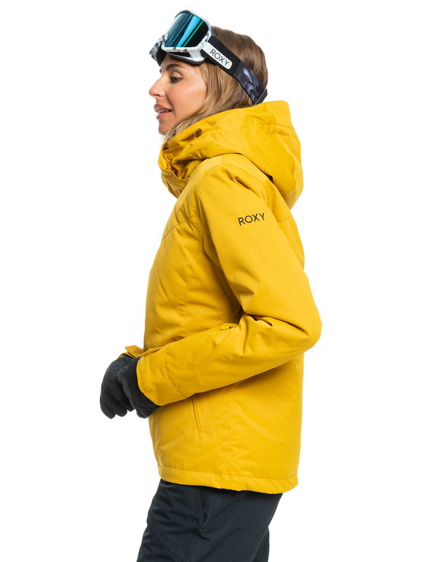 1 Free Jet Solid - Funktionelle Schneejacke für Frauen Gelb ERJTJ03399 Roxy