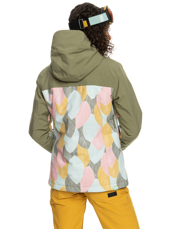 7 Galaxy Print Block - Technical Snow Jacket for Women  ERJTJ03402 Roxy