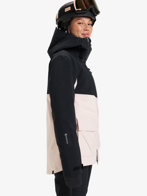 1 Gore-Tex Stretch Purelines - Snowboardjack voor Dames Pink ERJTJ03461 Roxy