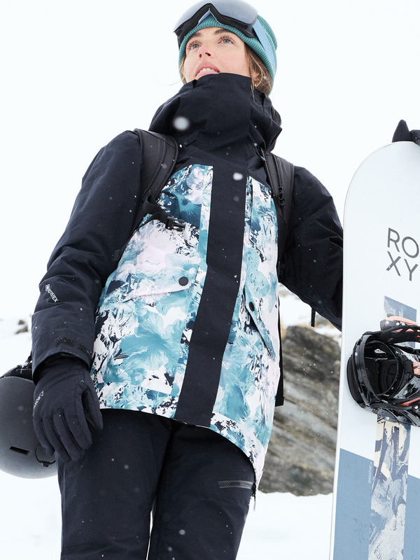 0 Glade Gore-Tex  - Snowboardjack voor Dames Blue ERJTJ03463 Roxy