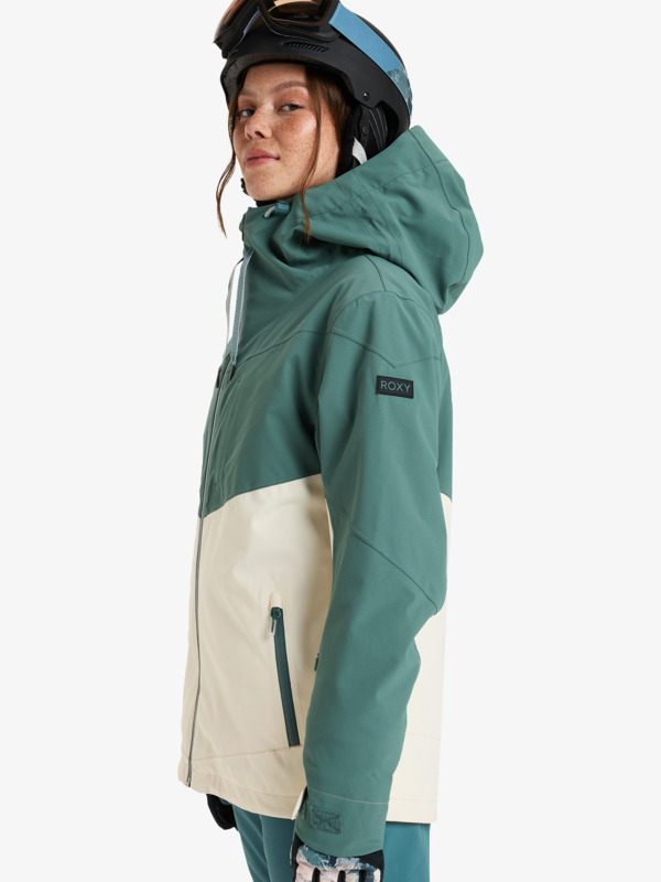 1 Winter Haven - Giacca da Snowboard da Donna Blue ERJTJ03465 Roxy