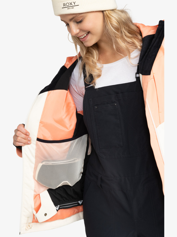 6 Winter Haven - Snowboardjack voor Dames Pink ERJTJ03465 Roxy