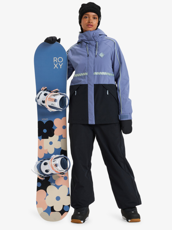 6 Highridge - Snowboardjack voor Dames Blue ERJTJ03475 Roxy