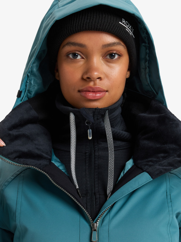 5 Meade - Snow Jacket for Women Blue ERJTJ03477 Roxy