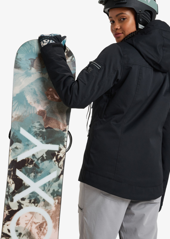 3 Meade - Snowboardjack voor Dames Black ERJTJ03477 Roxy