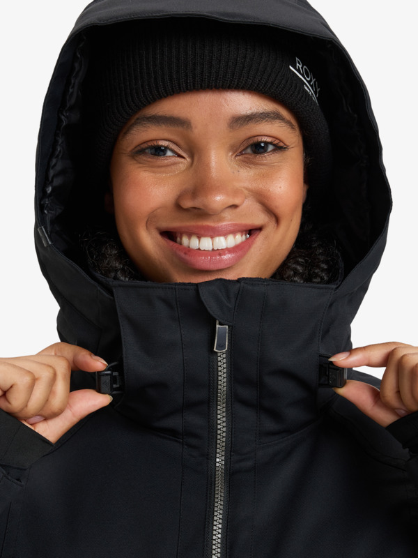 5 Meade - Schneejacke für Frauen Schwarz ERJTJ03477 Roxy