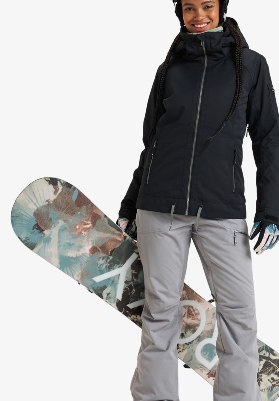 2 Meade - Snowboardjack voor Dames Black ERJTJ03477 Roxy