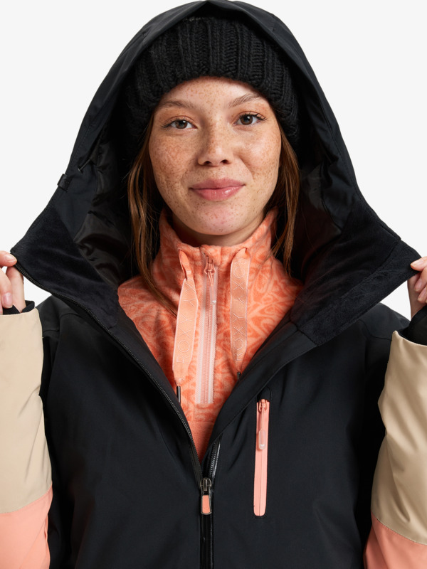 5 Peakside - Snow Jacket for Women Black ERJTJ03478 Roxy