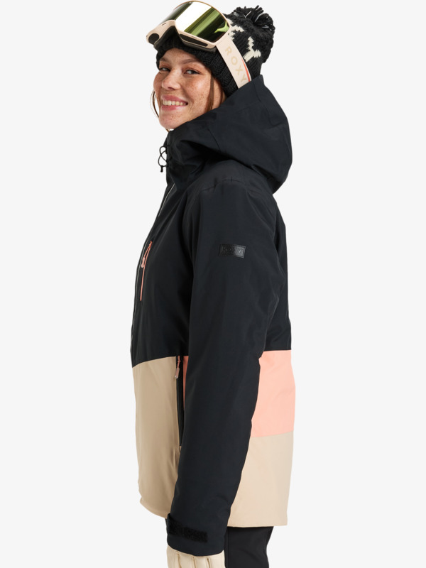 1 Peakside - Chaqueta para Nieve para Mujer Negro ERJTJ03478 Roxy