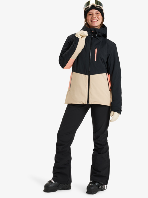 2 Peakside - Snowboardjack voor Dames Black ERJTJ03478 Roxy