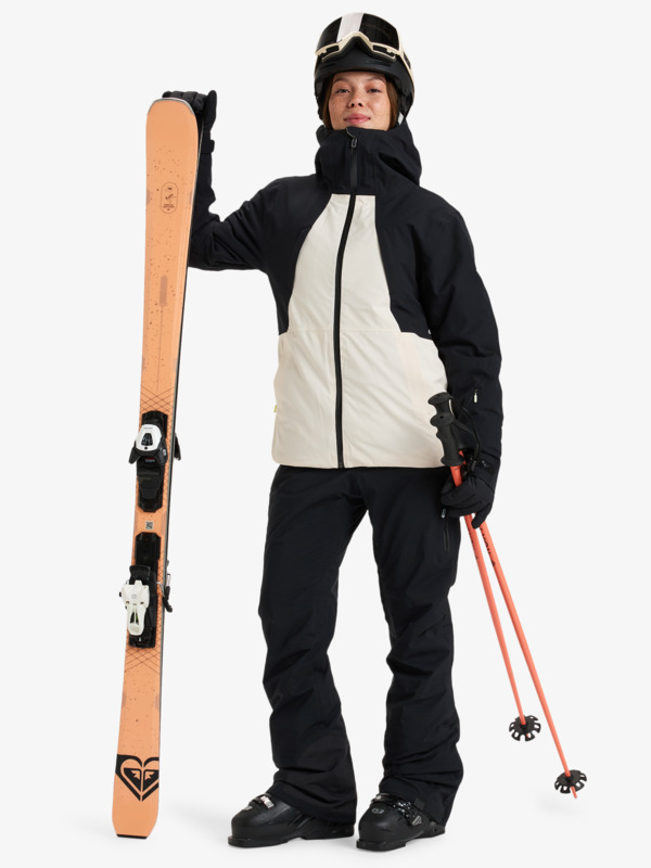 4 Wild Twist - Snowboardjack voor Dames Black ERJTJ03479 Roxy