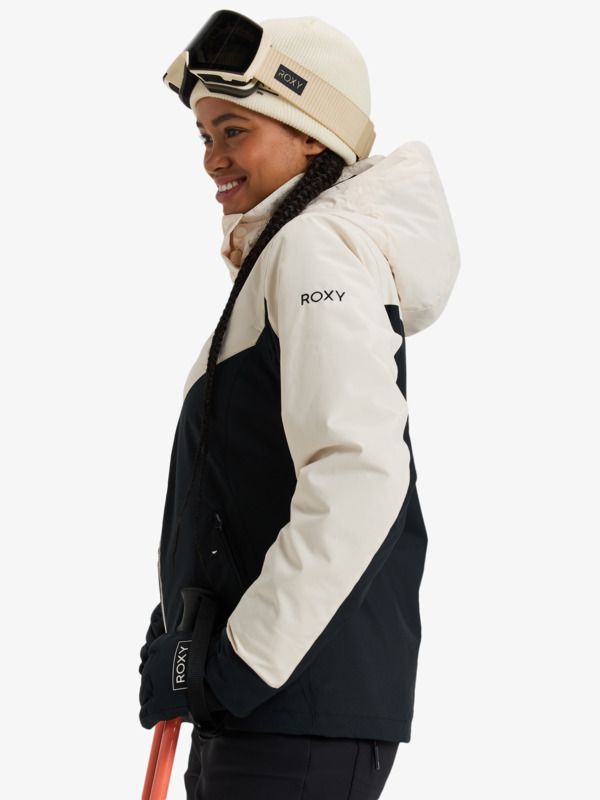 1 Free Jet - Veste de snow pour Femme Beige ERJTJ03480 Roxy