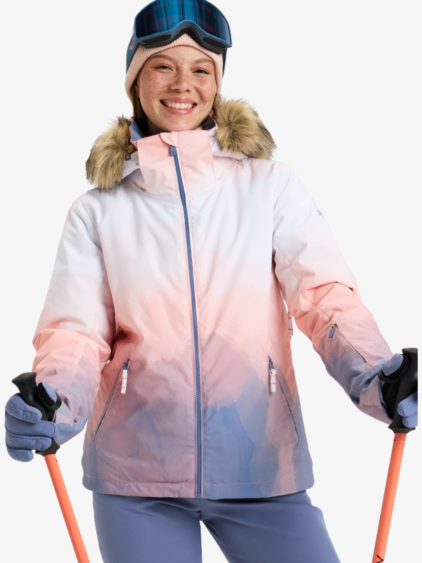 0 Jet Ski - Snow Jacket for Women Blue ERJTJ03481 Roxy