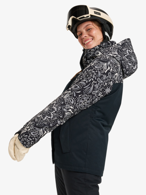 1 Roxy Jetty - Snowboardjack voor Dames Black ERJTJ03482 Roxy