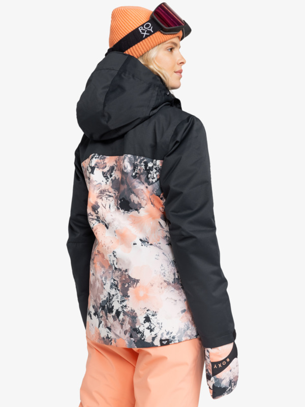 9 Roxy Jetty - Giacca da Snowboard da Donna Pink ERJTJ03482 Roxy