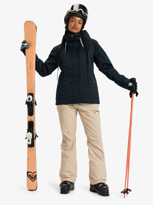 2 Billie - Snowboardjack voor Dames Black ERJTJ03483 Roxy