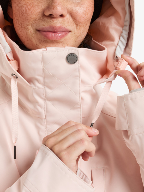 5 Billie - Snow Jacket for Women Pink ERJTJ03483 Roxy