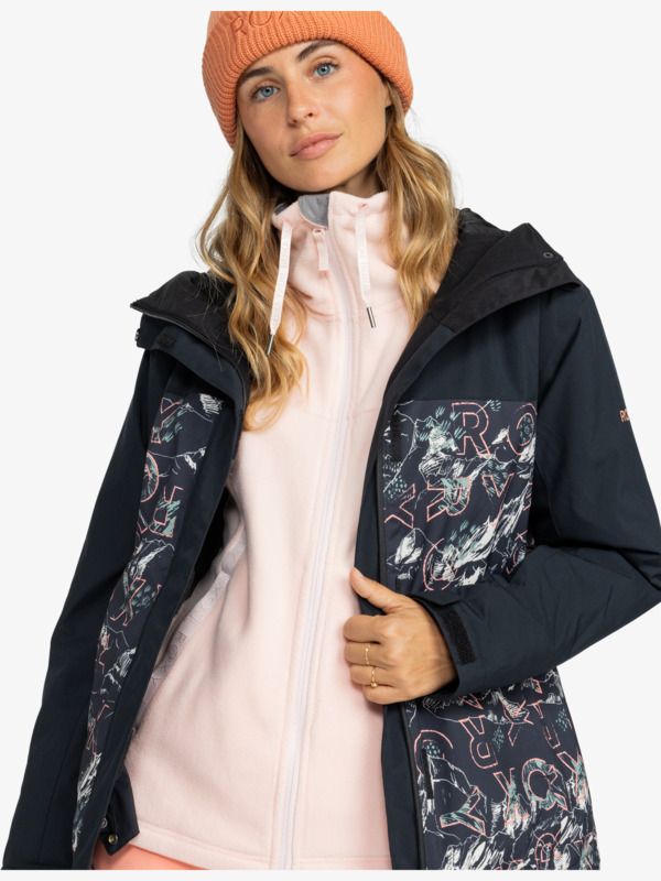 2 Galaxy - Schneejacke für Frauen Schwarz ERJTJ03484 Roxy