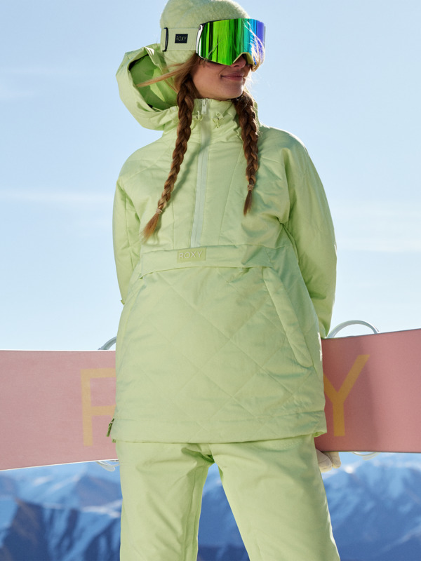 0 Radiant Lines Overhead - Snowboardjack voor Dames Green ERJTJ03487 Roxy