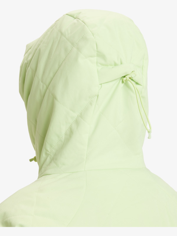 11 Radiant Lines Overhead - Veste de snow pour Femme Vert ERJTJ03487 Roxy