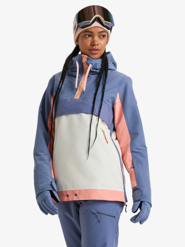 6 Shelter - Schneejacke für Frauen Blau ERJTJ03488 Roxy