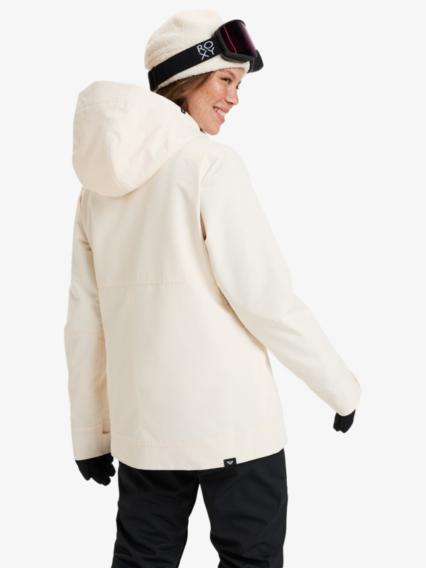 3 Shelter - Snowboardjack voor Dames Beige ERJTJ03488 Roxy