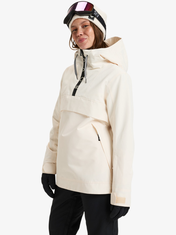 0 Shelter - Veste de snow pour Femme Beige ERJTJ03488 Roxy