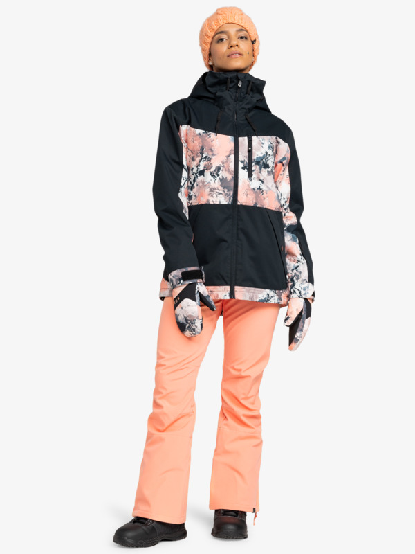 6 Presence - Giacca da Snowboard da Donna Pink ERJTJ03493 Roxy