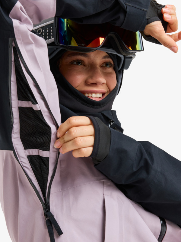 7 GORE-TEX® Lunalite 3L - Veste de snow technique pour Femme Violet ERJTJ03505 Roxy