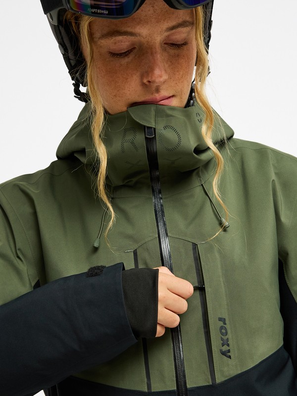 7 GORE-TEX&reg; Stretch Purelines Gr&uuml;n ERJTJ03506 Roxy